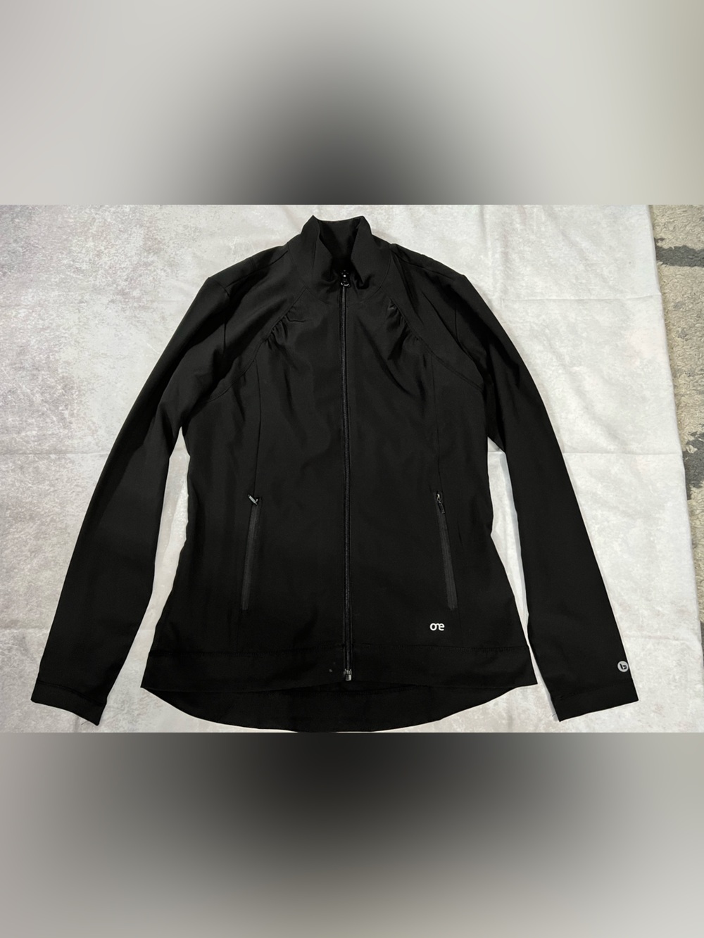 Barco Uniforms Black Softshell Windbreaker Jacket